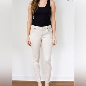PAIGE Cassidy Zip Pink Moto Skinny Pants